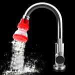 1450 Small Plastic 360-Degree Shower Head Faucet