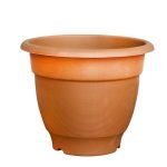 1720 Garden Heavy Plastic Planter Pot Gamla 17x14 inch Color May Vary (1Pc)