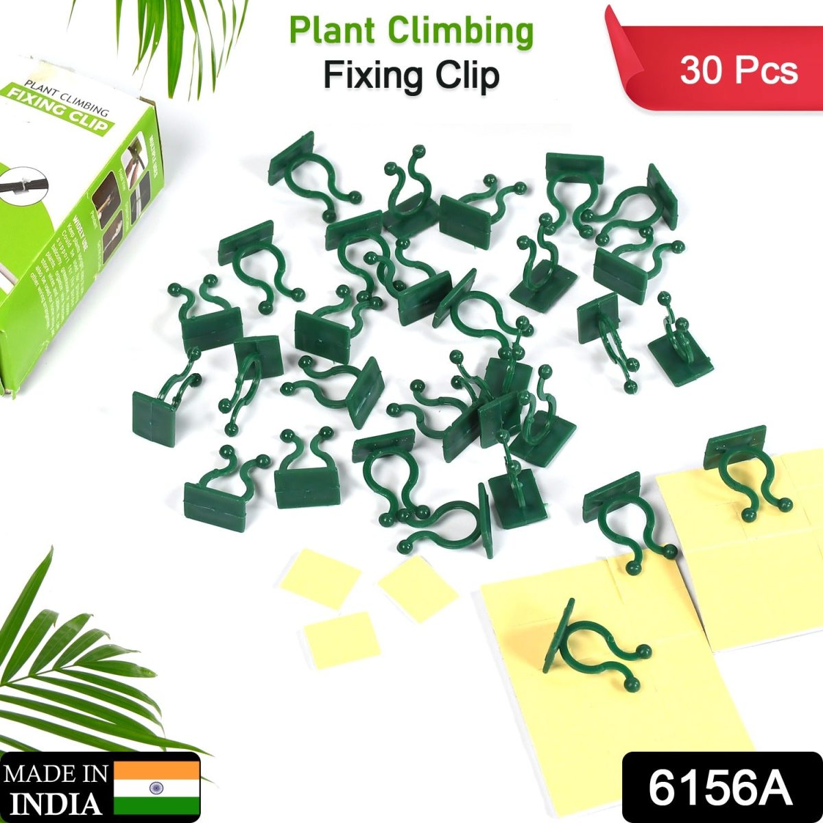 6156A 30pcs wall Plant Climbing Clip widely used for holding plants and poultry purposes and all.