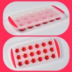 7165 Ice Mould Flower Shape 18 Cavity Mould ice Tray Sphere ice Flower Mould Small ice Flower Tray Mini ice Cube Tray