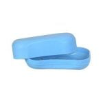 1128 Covered Soap keeping Plastic Case for Bathroom use